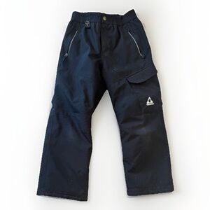 Gerry Sz 10-12 Kids Youth Performance Snow Pants Black Ski Snowboard